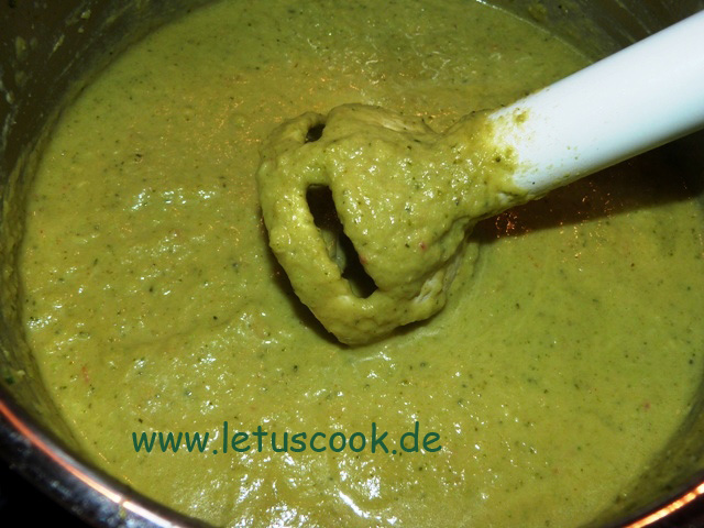 Brokkoli-Avocado Cremesuppe - let us cook