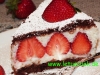 Milchreis-Erdbeer Torte