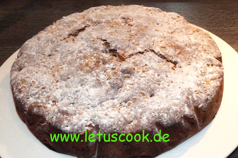 Kaki Mandel Kuchen