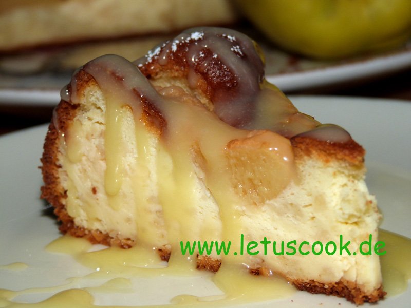 let us cook » Quitten-Käse Torte