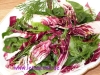 Radicchio-Spinat Salat