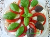 Salat  Caprese  - Tomaten-Mozzarella salat