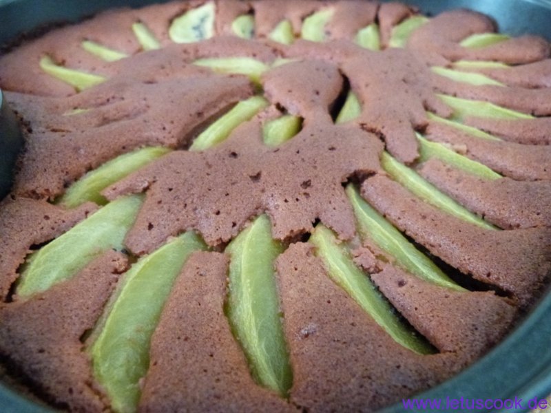 Schoko-Kiwi Kuchen