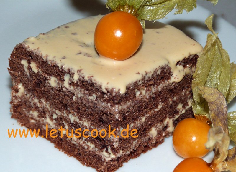 Schokoladen-Kondensmilch Torte