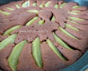 Schoko-Kiwi Kuchen